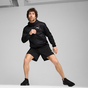メンズ トレーニング トレインオールデイ パワーフリース フルジップ スウェット フーディ, PUMA Black, extralarge-JPN