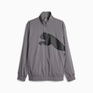 メンズ トレーニング ビッグ キャット ウーブンジャケット, Cool Dark Gray-PUMA Black, extralarge-JPN