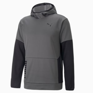 Train All Day Men's Hoodie, CASTLEROCK-Puma Black, extralarge