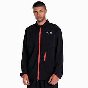 PUMA x FIRST MILE Woven Running Jacket Men, Puma Black, extralarge-IND