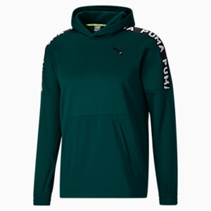PUMA Fit PWRFleece Men's Training Hoodie, Varsity Green, extralarge