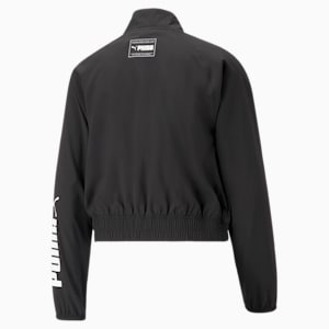 PUMA Fit Woven Fashion Women's Training Jacket, PUMA Black