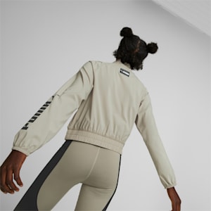 PUMA Fit Woven Fashion Women's Training Jacket, Birch Tree
