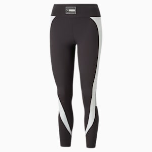 PUMA FIT HW 7/8 Tight Women's Training Tights, PUMA Black-PUMA White