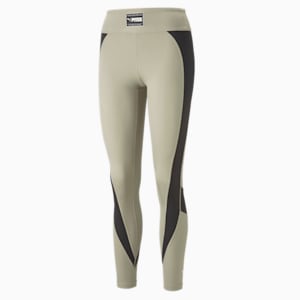 PUMA Fit High Waist 7/8 Training Leggings Women, Birch Tree-PUMA Black