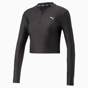 PUMA Fit EVERSCULPT Quarter-Zip Training Top Women, PUMA Black