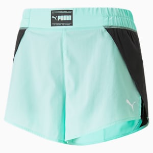 PUMA FIT Fashion Flow Women's Shorts, Electric Peppermint-PUMA Black