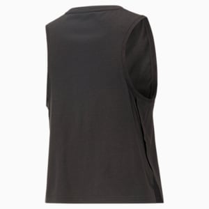 PUMA Fit Tri-blend Training Tank Top Women, PUMA Black-Electric Peppermint, extralarge-GBR
