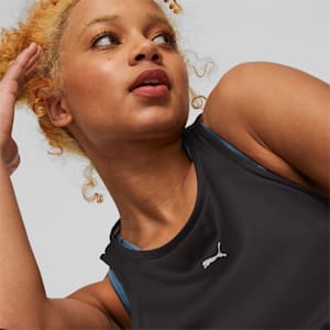 Nova Shine Fashion Women's Training Tank Top, PUMA Black, extralarge-IND