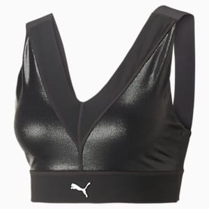 Elektro Summer Women's Training Sports Bra, PUMA Black, extralarge-IND