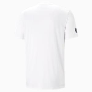 PUMA Fit Logo Graphic Men's Training Tee, PUMA White