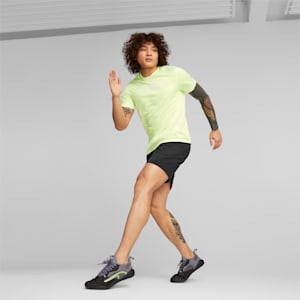T-shirt d’entraînement PUMA Fit Logo Graphic Homme, Fast Yellow
