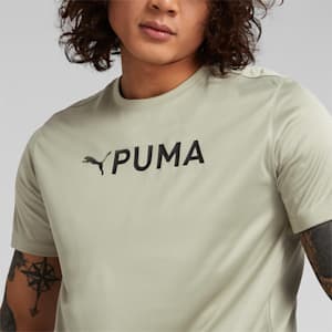 PUMA FIT Logo Men's T-Shirt, Birch Tree
