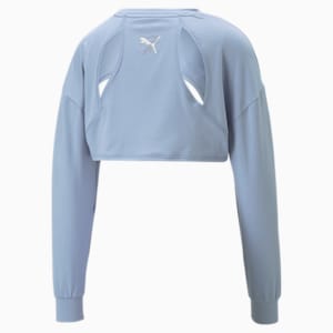 Sudadera corta de entrenamiento Forever Luxe CLOUDSPUN para mujer, Filtered Ash