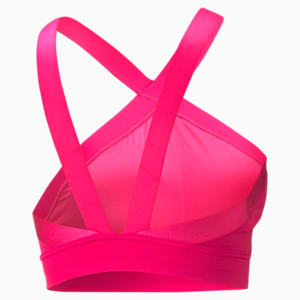 Flawless Sculpt Longline Women's Training Sports Bra, Orchid Shadow