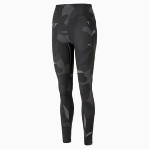 Studio All Over Print Trend Women's Tights, PUMA Black-FLORISTA, extralarge-IND