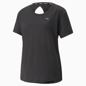 Studio Yogini Lite Women's T-Shirt, PUMA Black, extralarge-IND