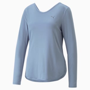 All in Motion NWT Women's S Light Blue Crewneck Long Sleeve Activewear  T-Shirt