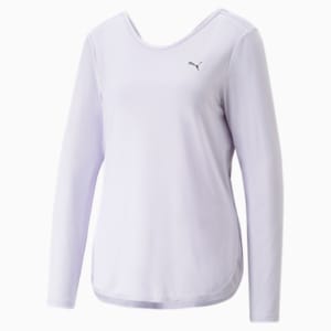 Studio Yogini Lite Women's T-Shirt, Spring Lavender, extralarge-IND