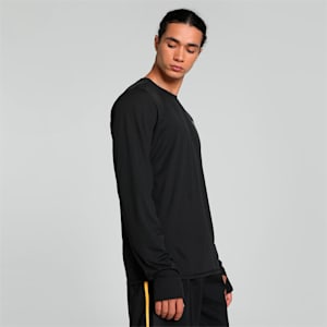 RUN FAVOURITE Long Sleeve Men's Running Tee, PUMA Black, extralarge-IND