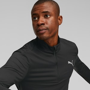 Run Favourite Quarter-Zip Running Top Men, PUMA Black, extralarge-GBR