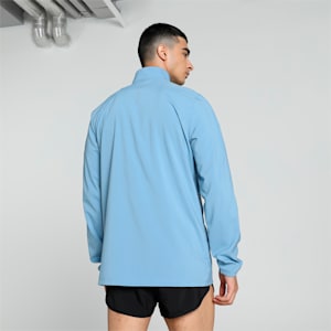 Run Favorite Men's Woven Running Jacket, Zen Blue, extralarge-IND