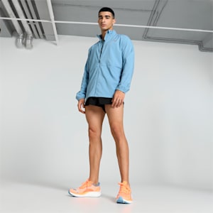 Run Favorite Men's Woven Running Jacket, Zen Blue, extralarge-IND