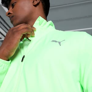 Run Favorite Men's Woven Running Jacket, Fizzy Apple, extralarge-IND