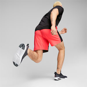 Shorts para correr Run Favourite Velocity 7'' para hombre, Fire Orchid, extralarge
