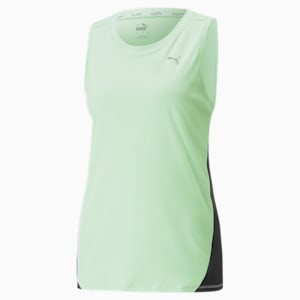 Run Favorite Women's Running Tank Top, Light Mint-PUMA Black, extralarge-IND