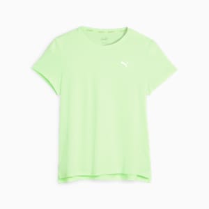 T-shirt de sport Run Favorite Heather, femme, Vert bruyère rapide, très grand