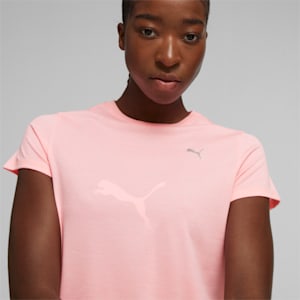 Run Favorite Heather Women's Running Tee, Koral Ice Heather, extralarge