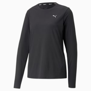 RUN FAVORITE Longsleeve Women's T-Shirt, PUMA Black, extralarge-IND