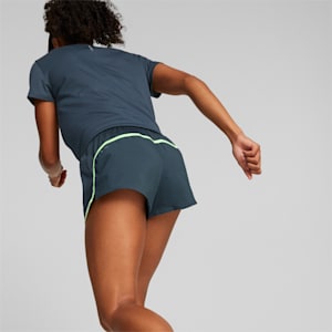 Shorts para correr Run Favorite Velocity 3" para mujer, Dark Night