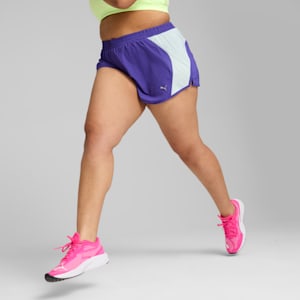 Run Favorite Velocity 3'' Women's Running Shorts, Lapis Lazuli, extralarge