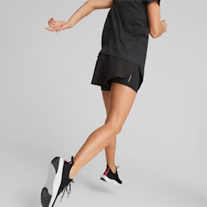 Run Favorite Woven 2-in-1 Running Shorts Women, PUMA Black, extralarge
