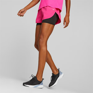 Run Fav Woven 2In1 Women's Running Shorts, Ravish-PUMA Black, extralarge-IND