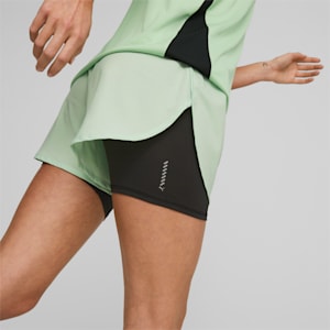 Run Fav Woven 2In1 Women's Running Tights, Light Mint-PUMA Black