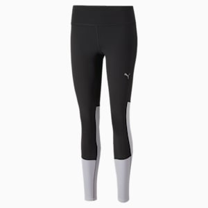 Run Favourite Regular Rise Long Running Leggings Women, PUMA Black-Spring Lavender