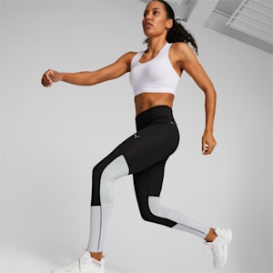 Run Favourite Regular Rise Long Running Leggings Women, PUMA Black-Spring Lavender