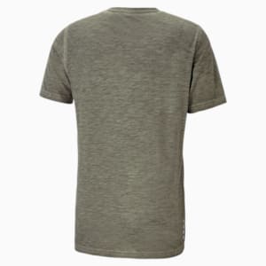 Studio Foundation Wash Training Tee Men, Green Moss