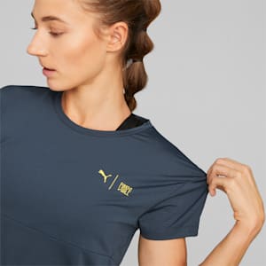 PUMA x First Mile Women's Running T-shirt, Dark Night, extralarge-IND