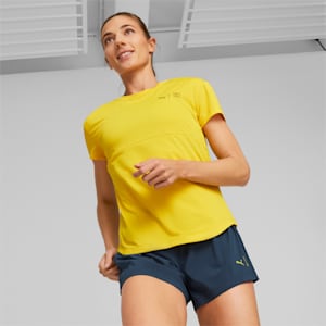 PUMA x First Mile Commercial Running Tee Women, Fresh Pear