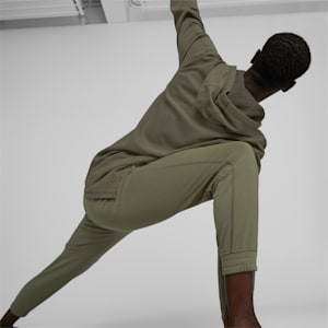 Studio Plastic Free Men's Training Hoodie, Green Moss