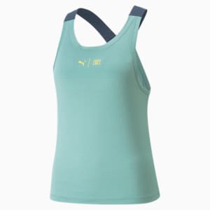 PUMA x FIRST MILE Women's Running Tank Top, Adriatic