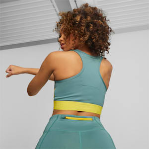 PUMA x First Mile High Impact Running Bra Women, Adriatic