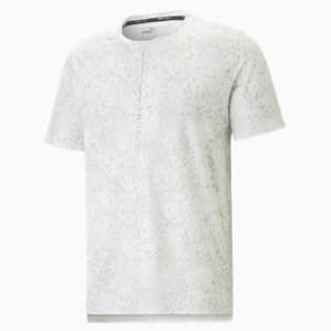 Studio Yogini Lite Printed Training Tee Men, PUMA White