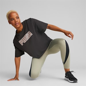Puma black t shirts for womens top