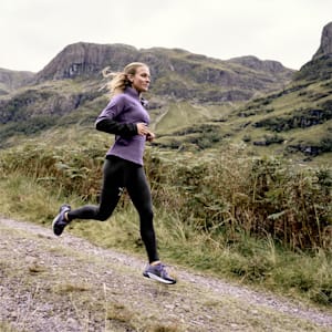 SEASONS Trail Running Half-Zip Pullover Women, Purple Charcoal, extralarge-GBR