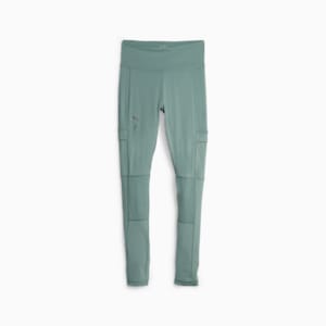 SEASONS Women's Full-Length Trail Running Tights, Eucalyptus, extralarge